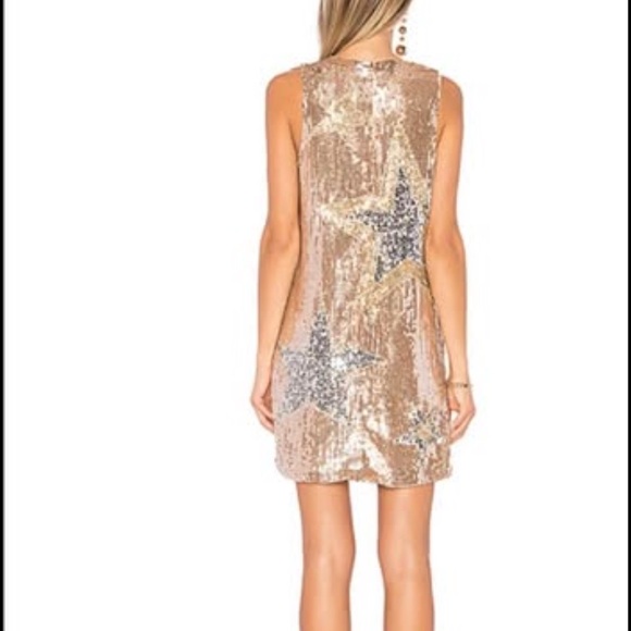 Dress Sequin Star Dress - Gold and Silver - Picture 2 of 11